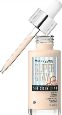 Maybelline сыворотка тональная Super stay с витамином С 24H  (03)