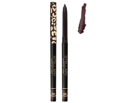 Stellary Автоматический карандаш для глаз /eyeliner kajal (02 brown)